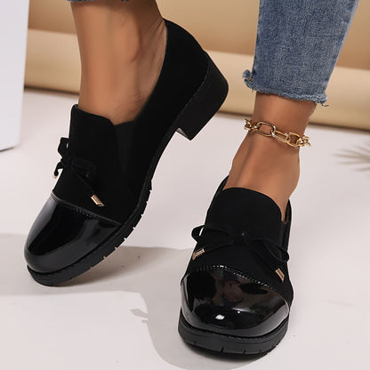 Camille Mocassins À Bout Verni Sans Lacets Femme