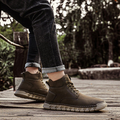 Lucien Bottines Surpiqûres Apparentes Homme