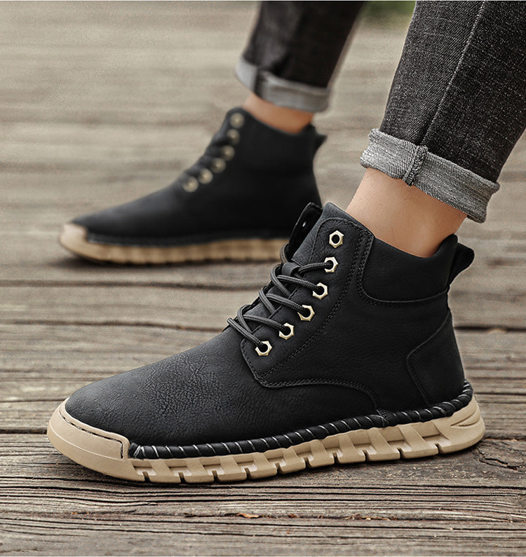 Lucien Bottines Surpiqûres Apparentes Homme