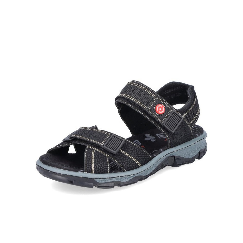 Sandales Odessa en cuir pour femme, vue de dessus