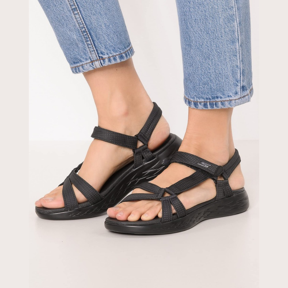 Sandales de sport Lenny respirantes pour femme, vue de profil