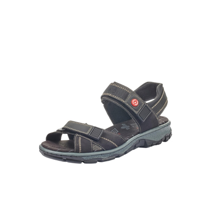 Sandales Odessa en cuir pour femme, vue de profil