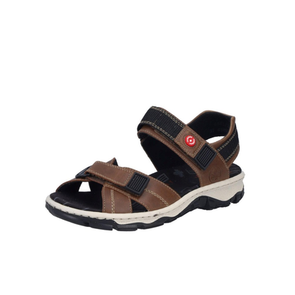 Sandales Odessa en cuir pour femme, vue de trois quarts